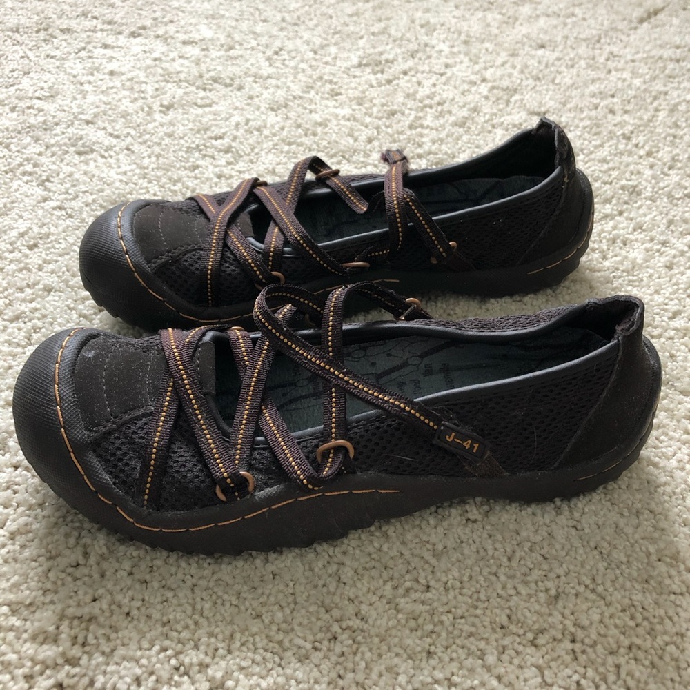 J-41 Athletic sandals Brown Sz 6.5